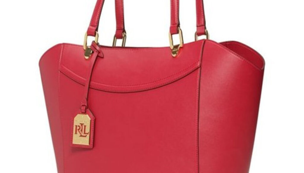 Ralph Lauren Womens Lexington Tote