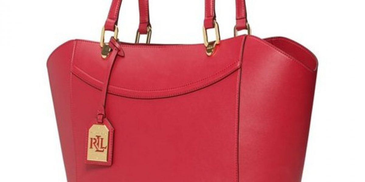 Ralph Lauren Womens Lexington Tote
