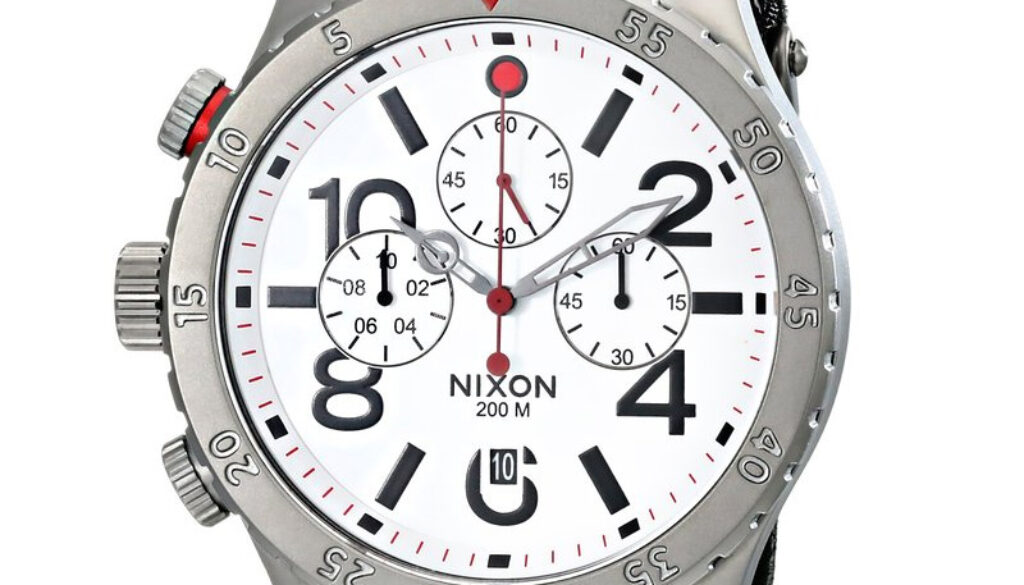 Nixon-Mens-48-20-GunMetalWhite